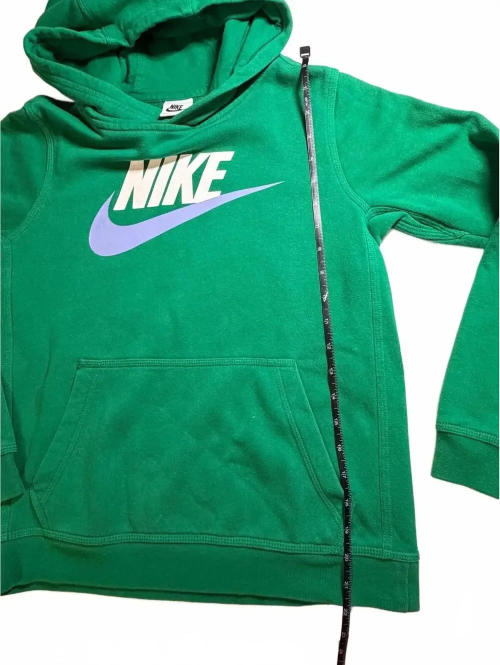 Green Nike Hoodie Youth Large